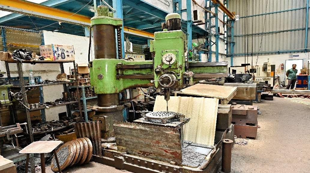 Radial Drilling Machine