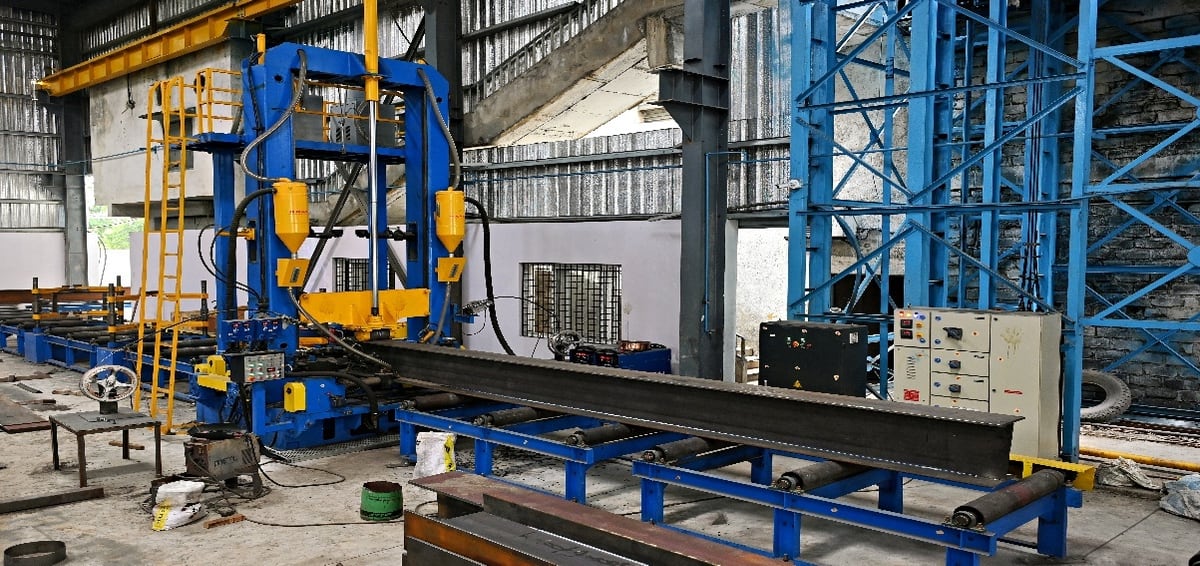 Vertical Beam Welding Machine