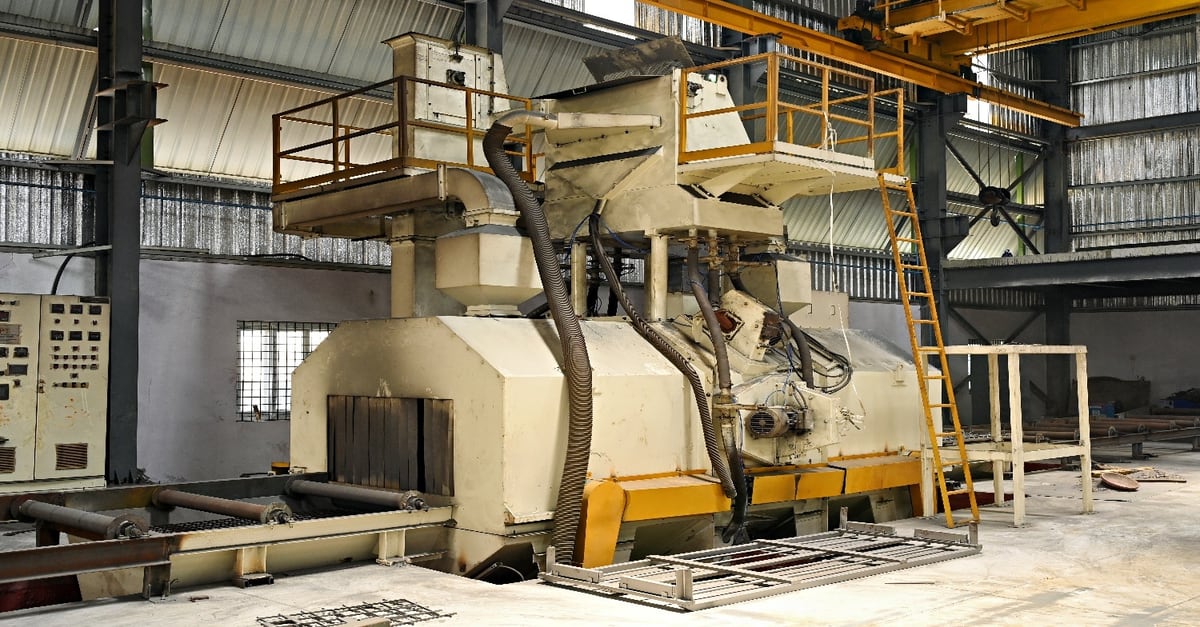 6-Wheel Automatic Blasting Machine