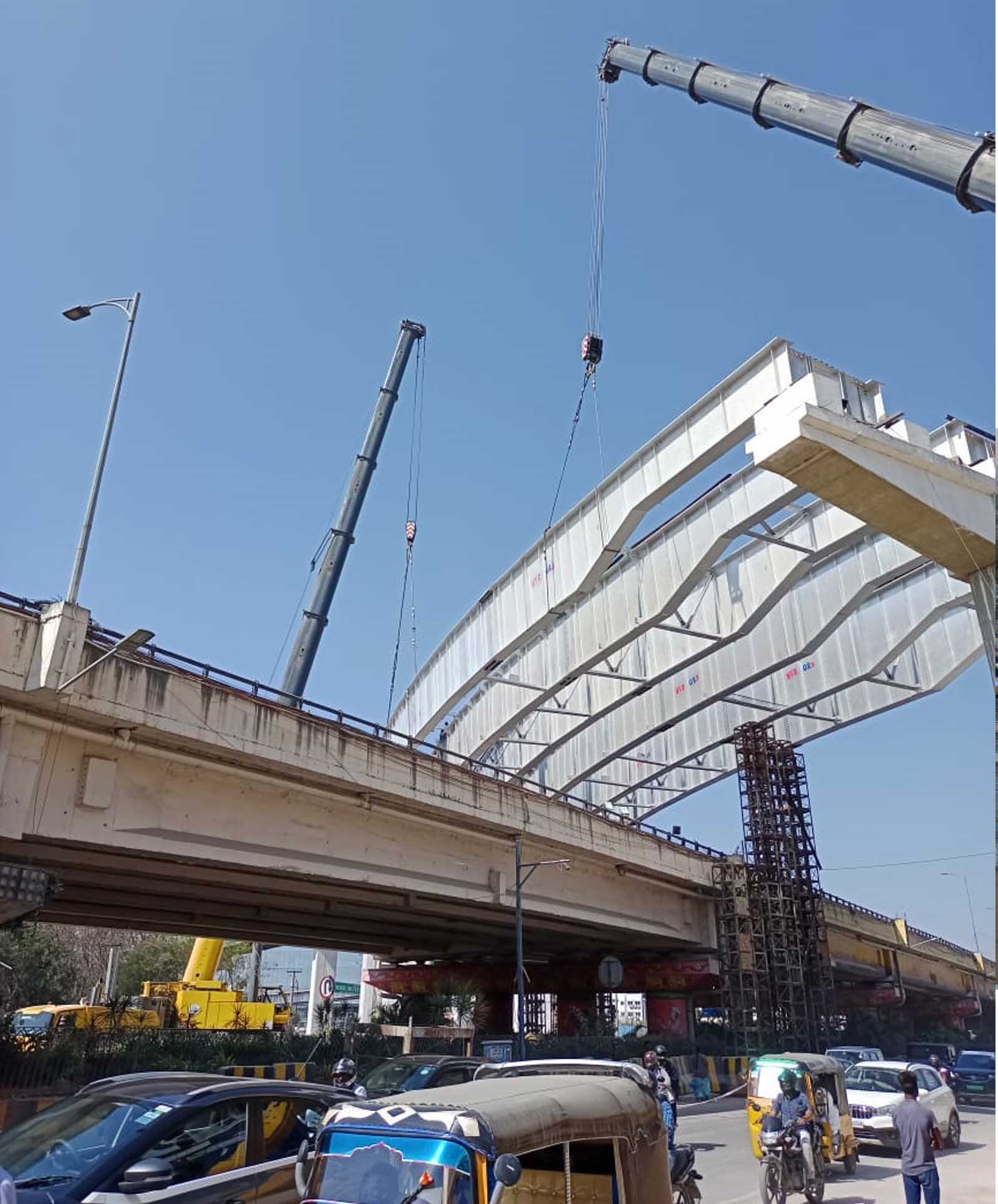 64-Metre Span Flyover